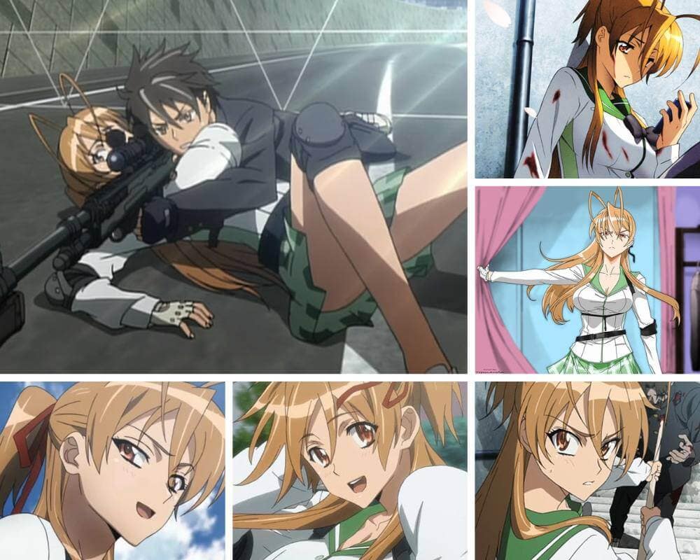 Rei Miyamoto and Takashi Komuro from Highschool of the Dead