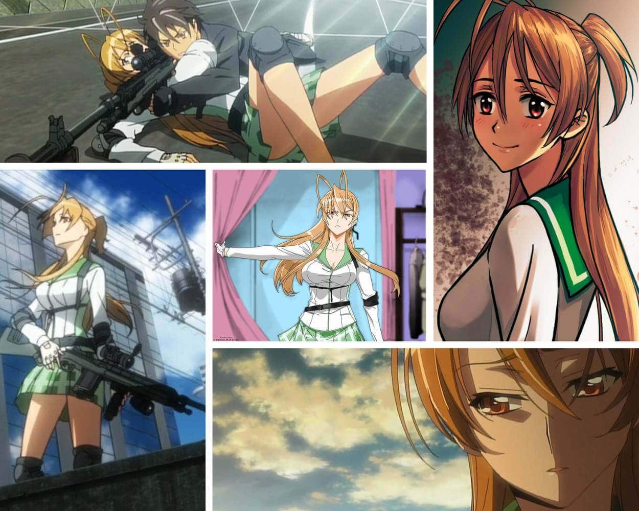 Rei Miyamoto highschool of the dead key moments