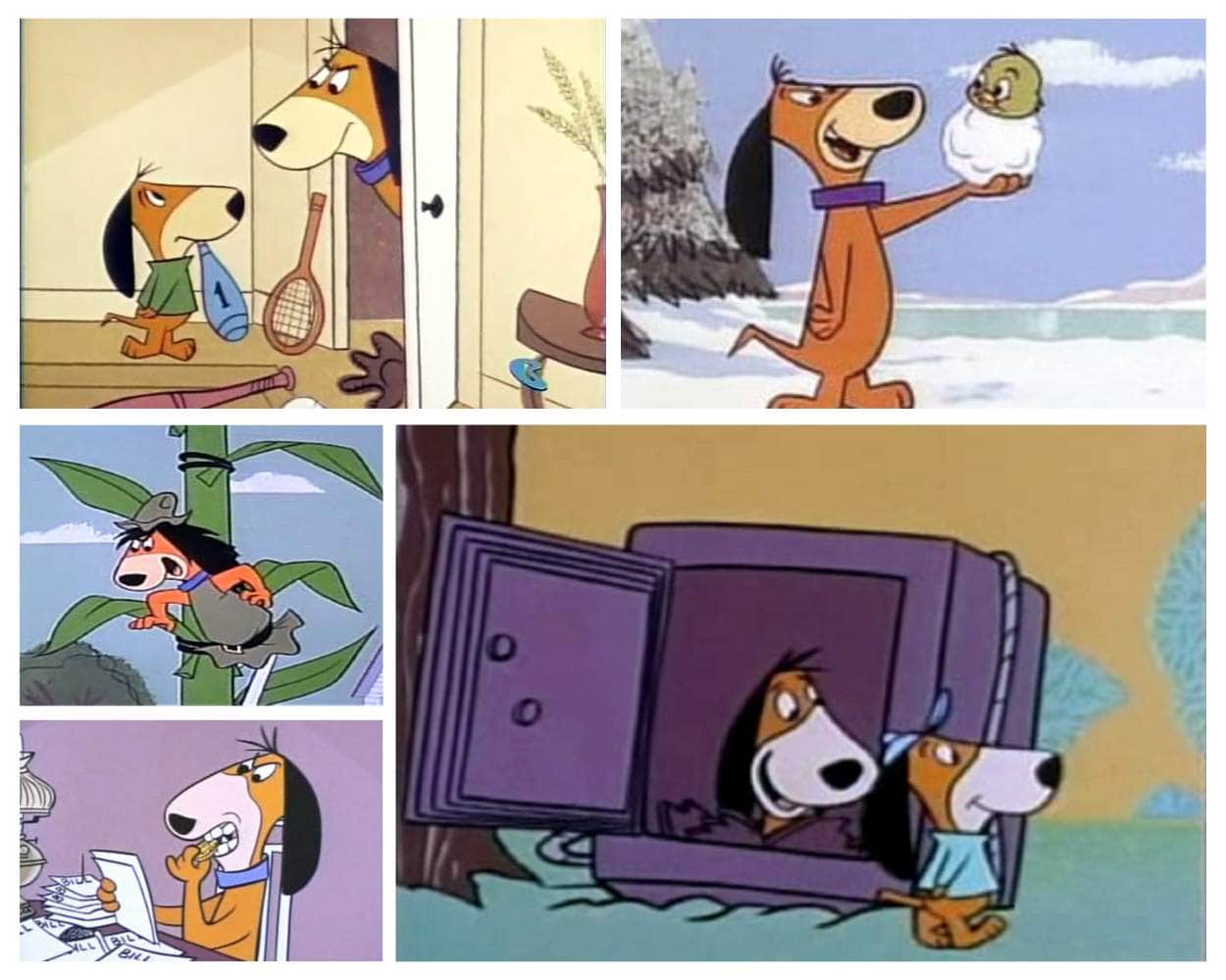 Augie Doggie and Doggie Daddy Cartoon Characters