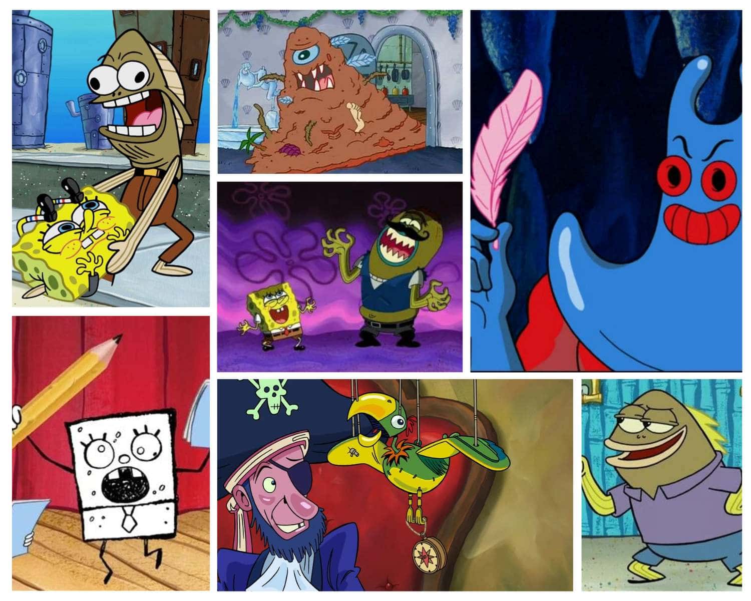 Best side characters in SpongeBob