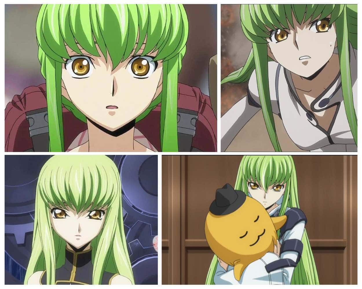 C.C. Code Geass dark powers anime character