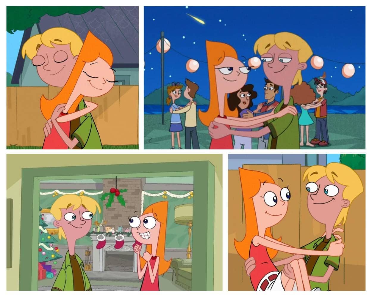 Candace Flynn and Jeremy