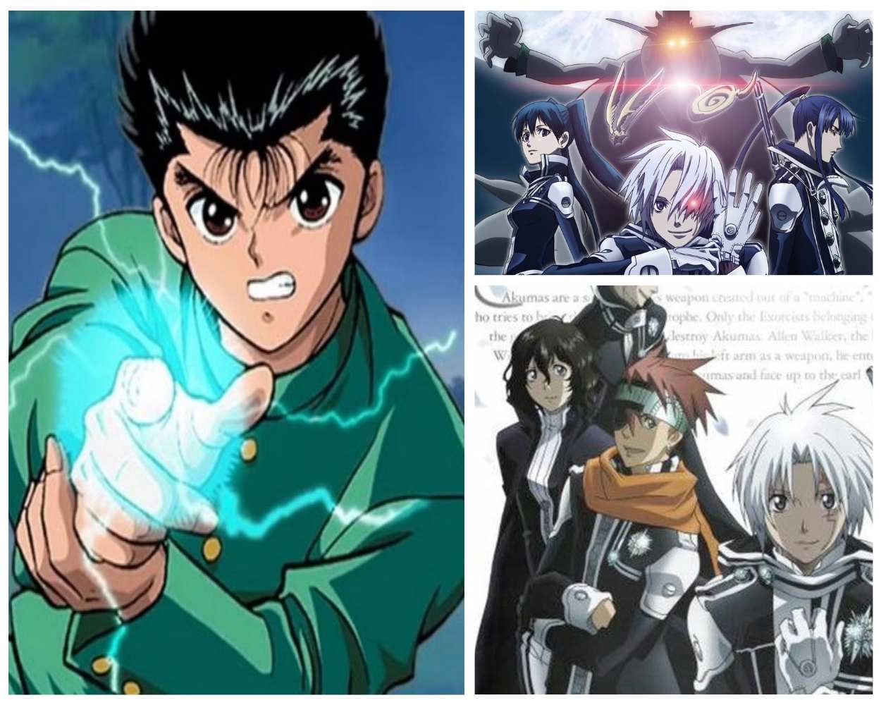 D.Gray-Man anime similar to Demon Slayer