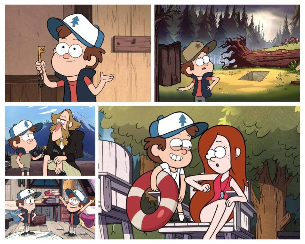 Dipper Pines from Gravity Falls