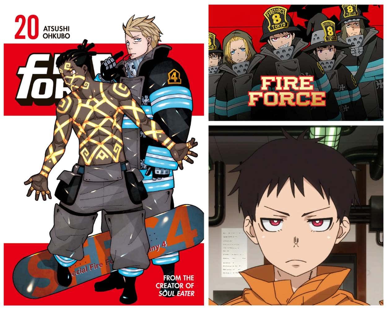 Fire Force anime with animation like Demon Slayer