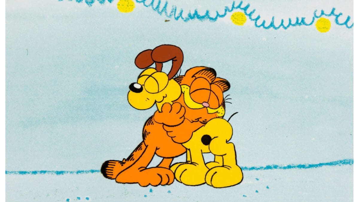 Garfield and Odie