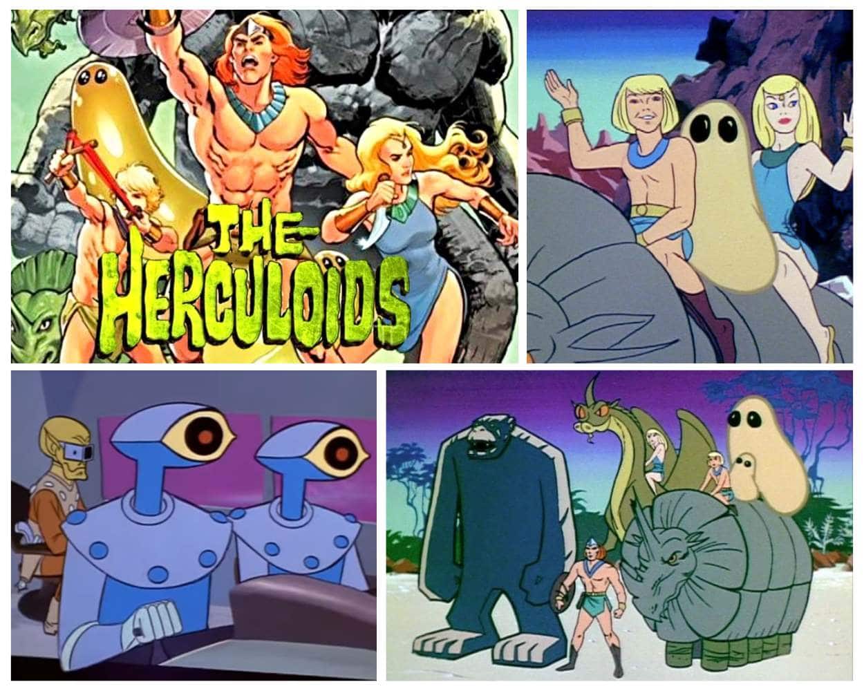 The Herculoids - 1967 Hanna-Barbera sci-fi fantasy animated series