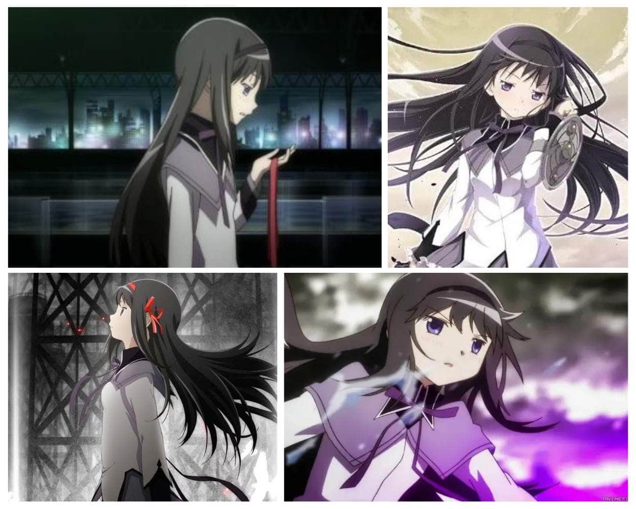 Homura Akemi dark powers anime character