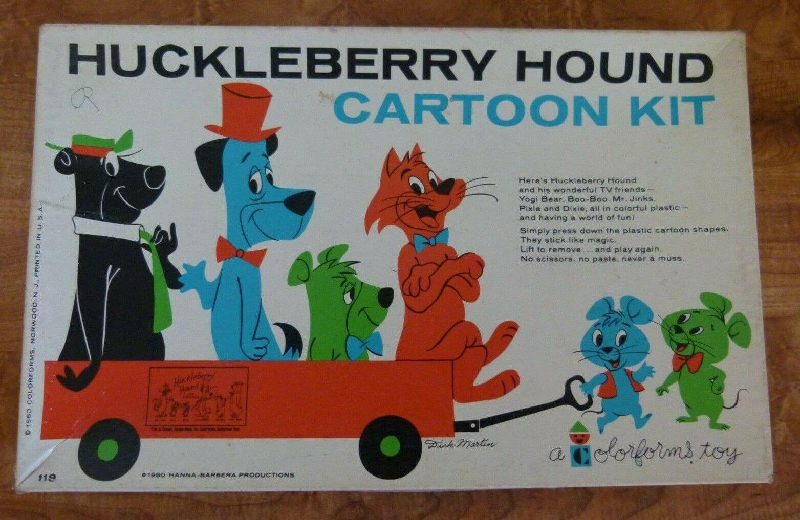 Huckleberry Hound merchandise classic cartoon memorabilia