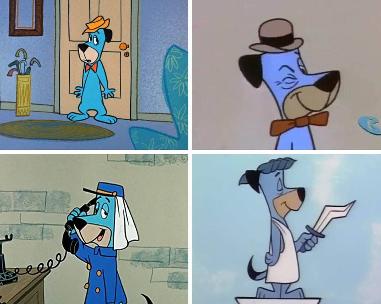 Huckleberry Hound personality classic cartoon dog