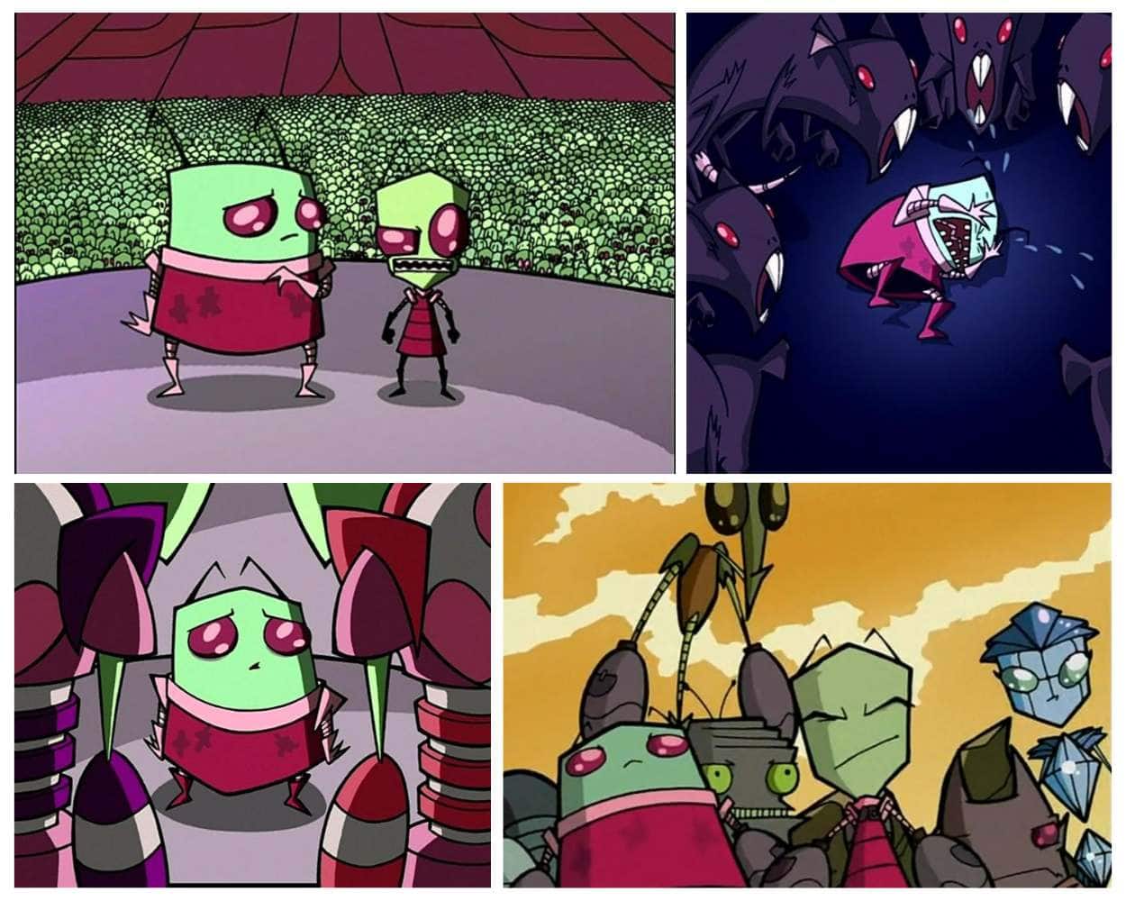 Invader Skoodge from Invader Zim