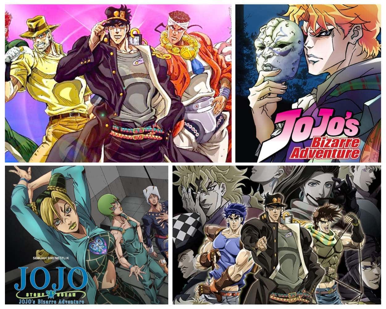JoJo's Bizarre Adventure anime like Demon Slayer