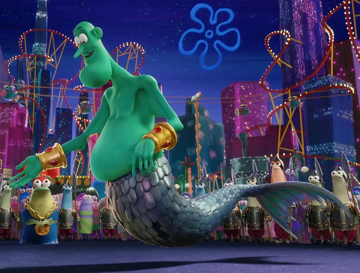 King Poseidon - SpongeBob character