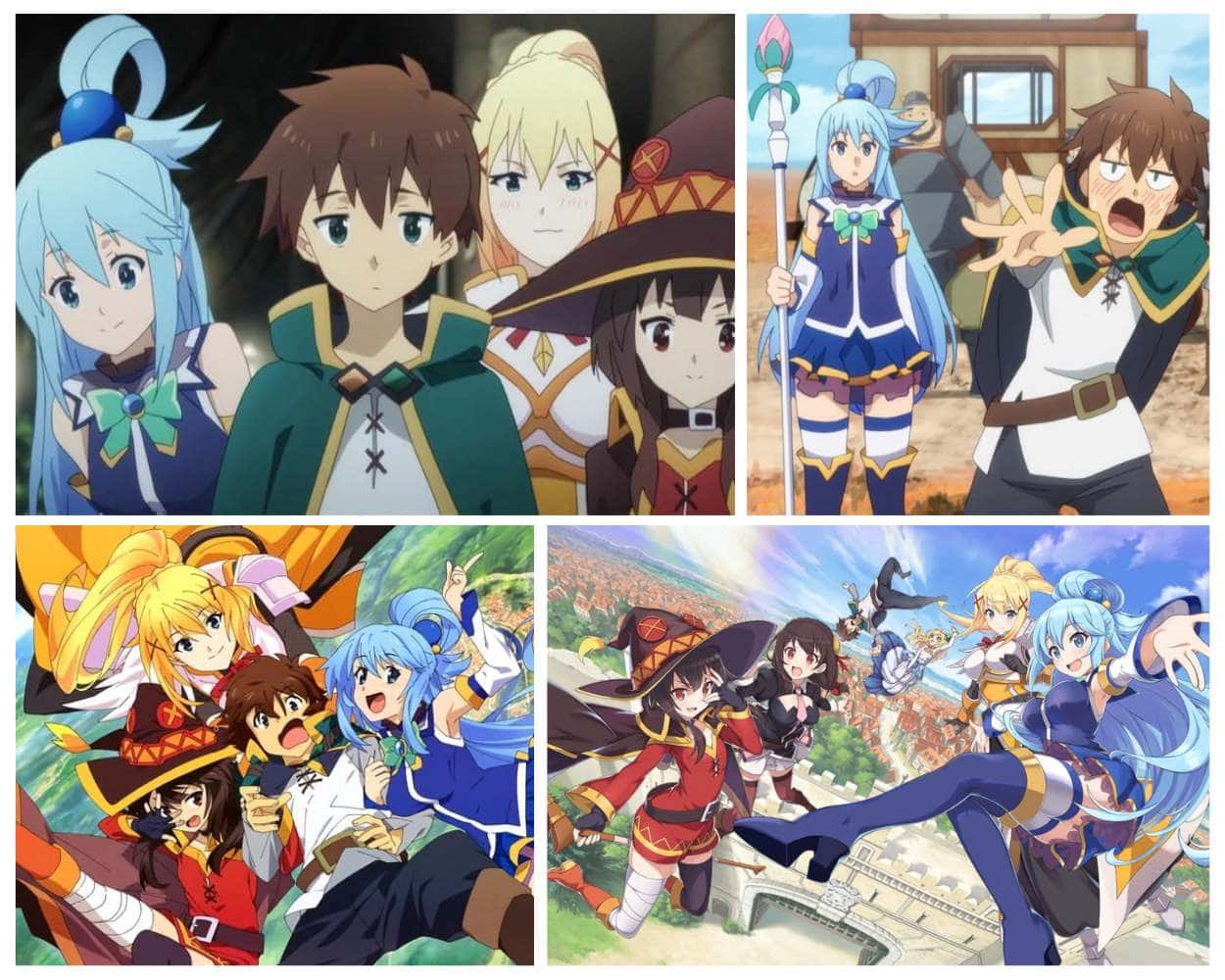 KonoSuba the comedy isekai anime