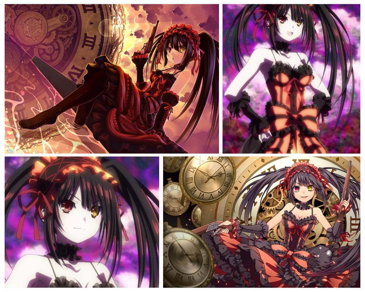 Kurumi Tokisaki dark powers anime character