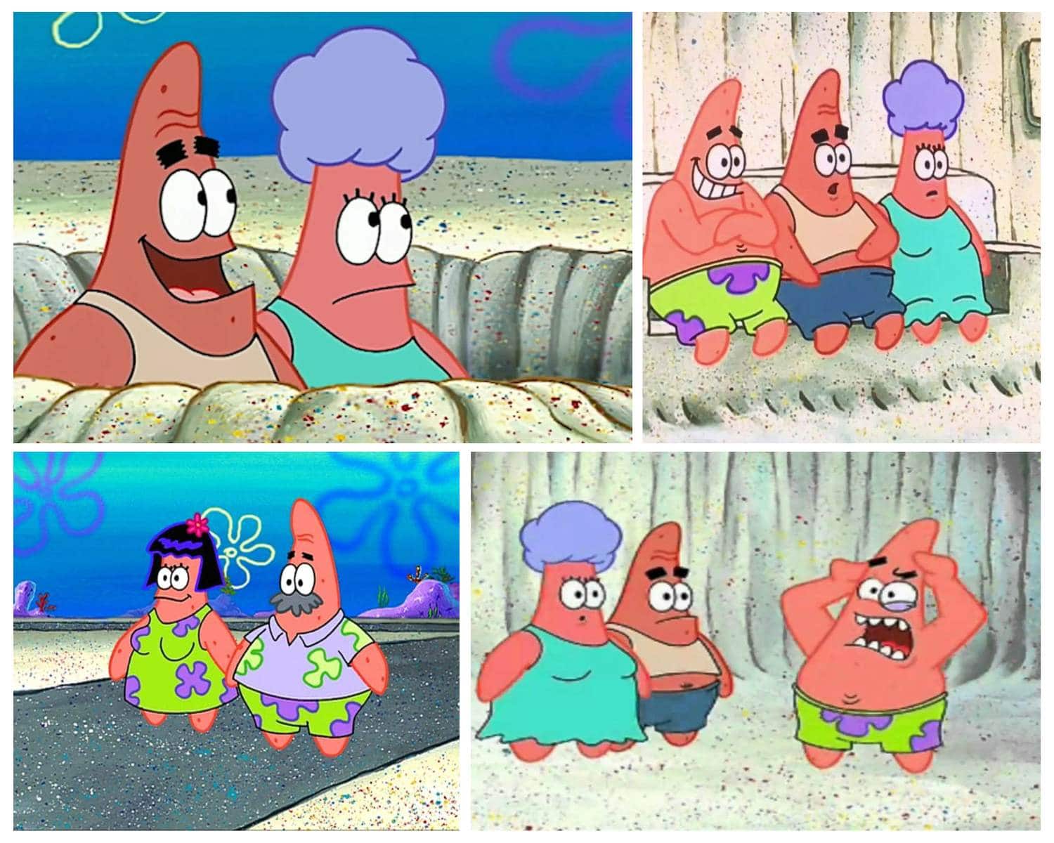 Patrick with his family, Herb and Margie Star
