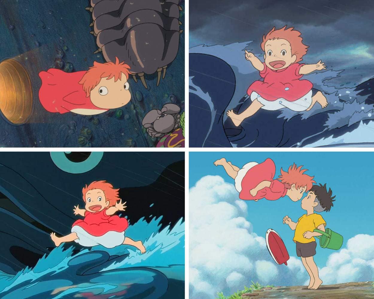 Ponyo cute Studio Ghibli creature