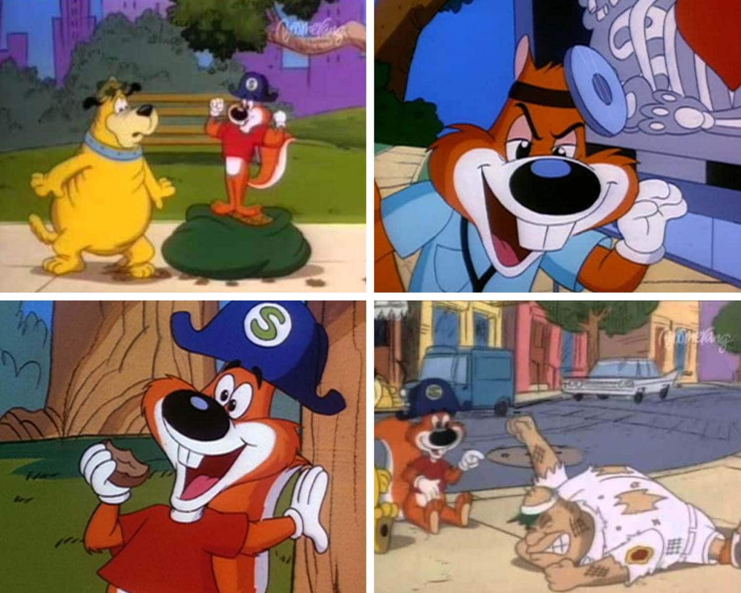 Screwball Squirrel the wisecracking sidekick