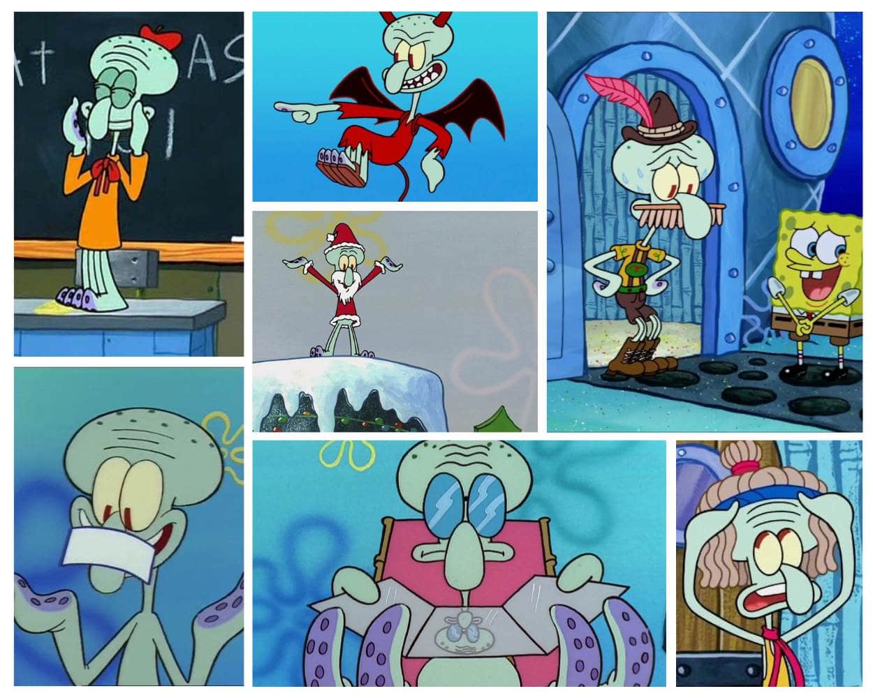 Squidward Tentacles alter-egos