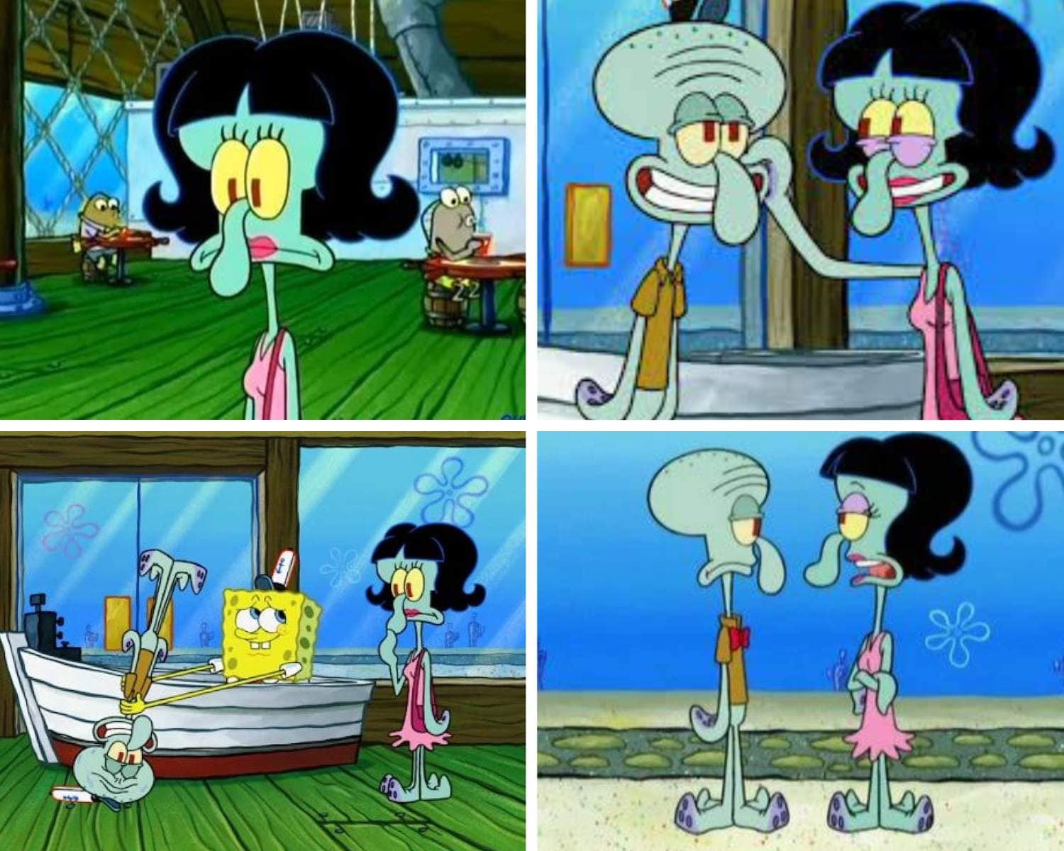 Squilvia, Squidward's love interest