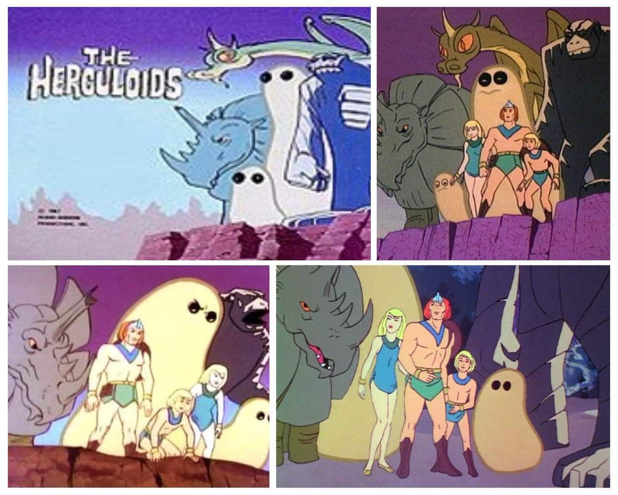 The Herculoids minimalist storytelling style Hanna-Barbera 1967
