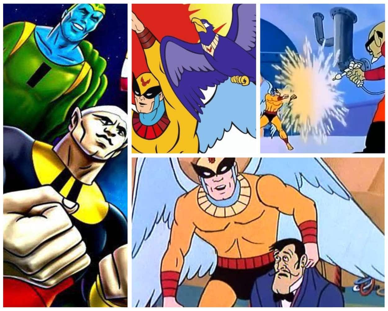 Birdman and the Galaxy Trio cartoon - half hour anthology format