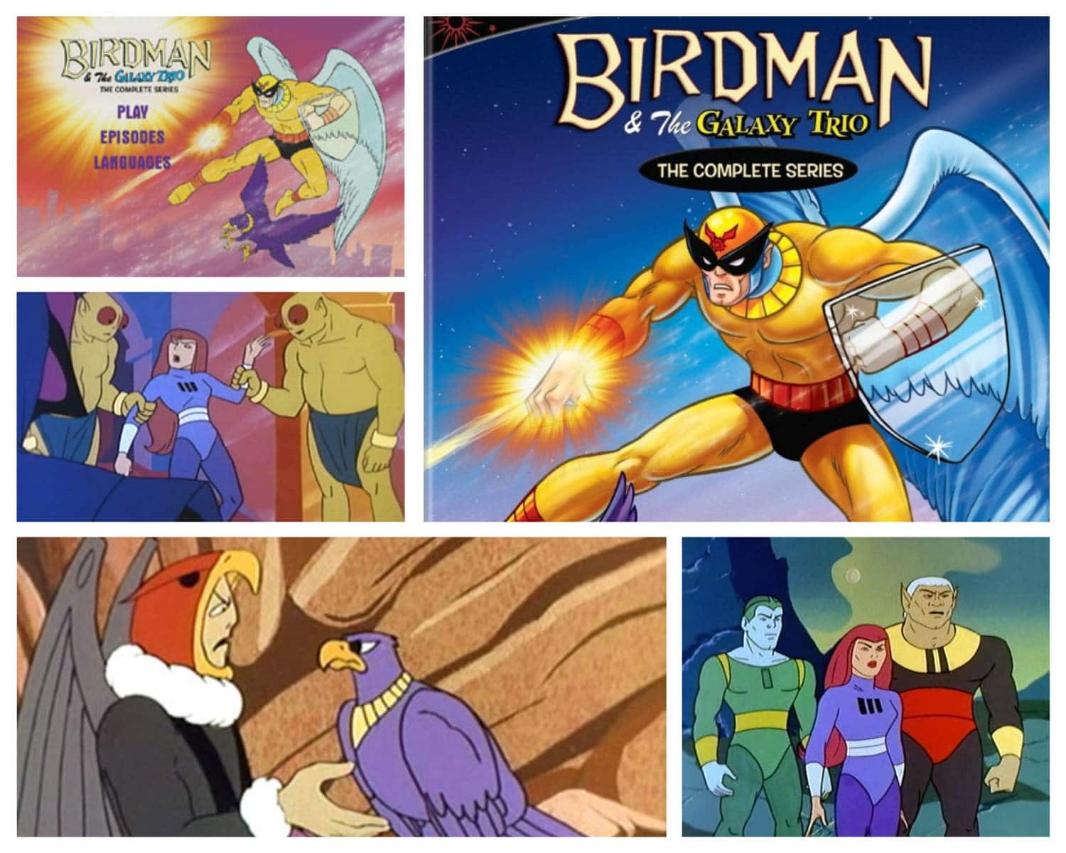 Birdman and the Galaxy Trio - 1967 Hanna-Barbera animated superhero series