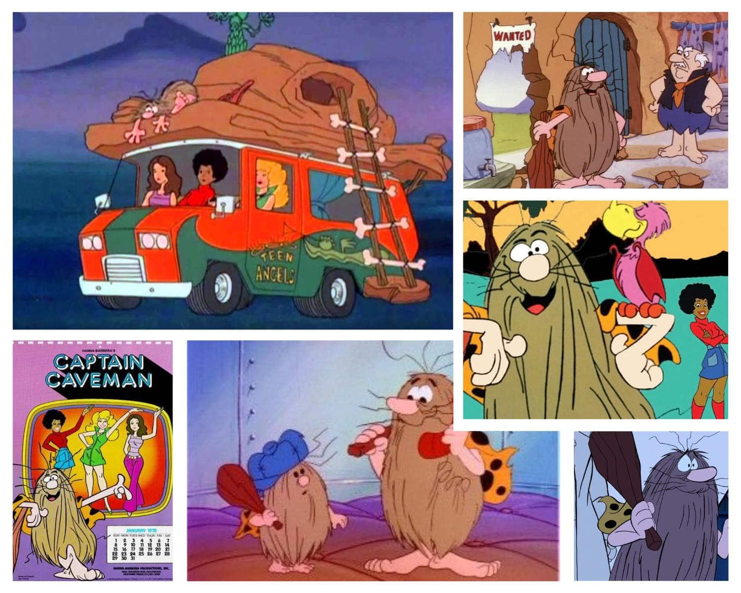 Captain Caveman and Son cartoon