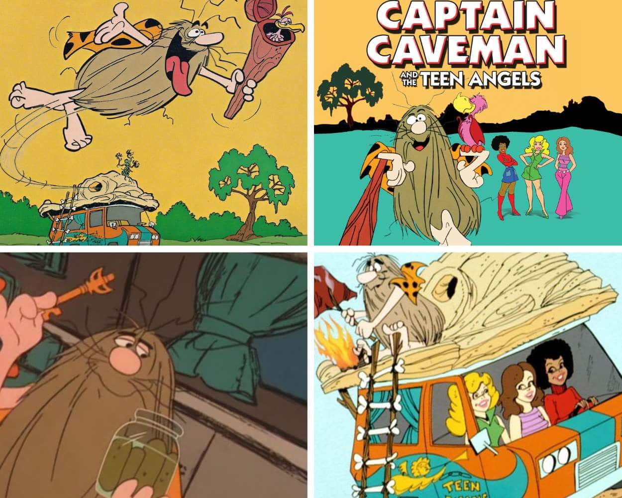 Captain Caveman and the Teen Angels cartoon