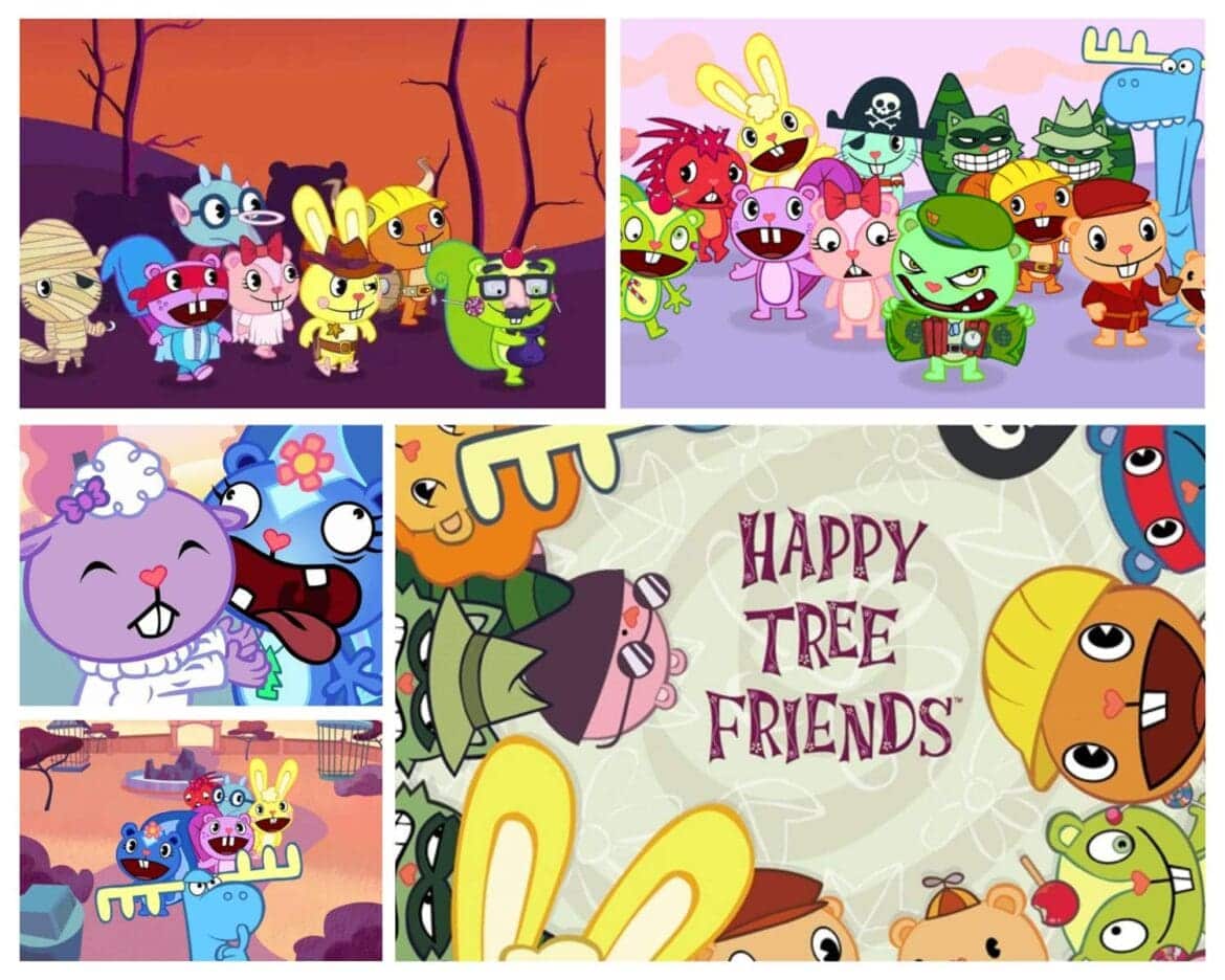 happy tree friends characters