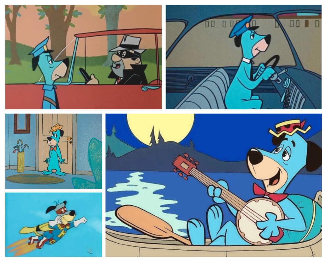 Huckleberry Hound cartoons classic adventures