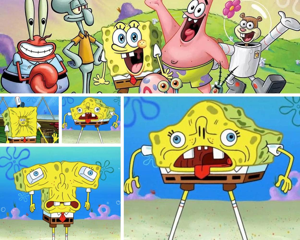 SpongeBob SquarePants main characters