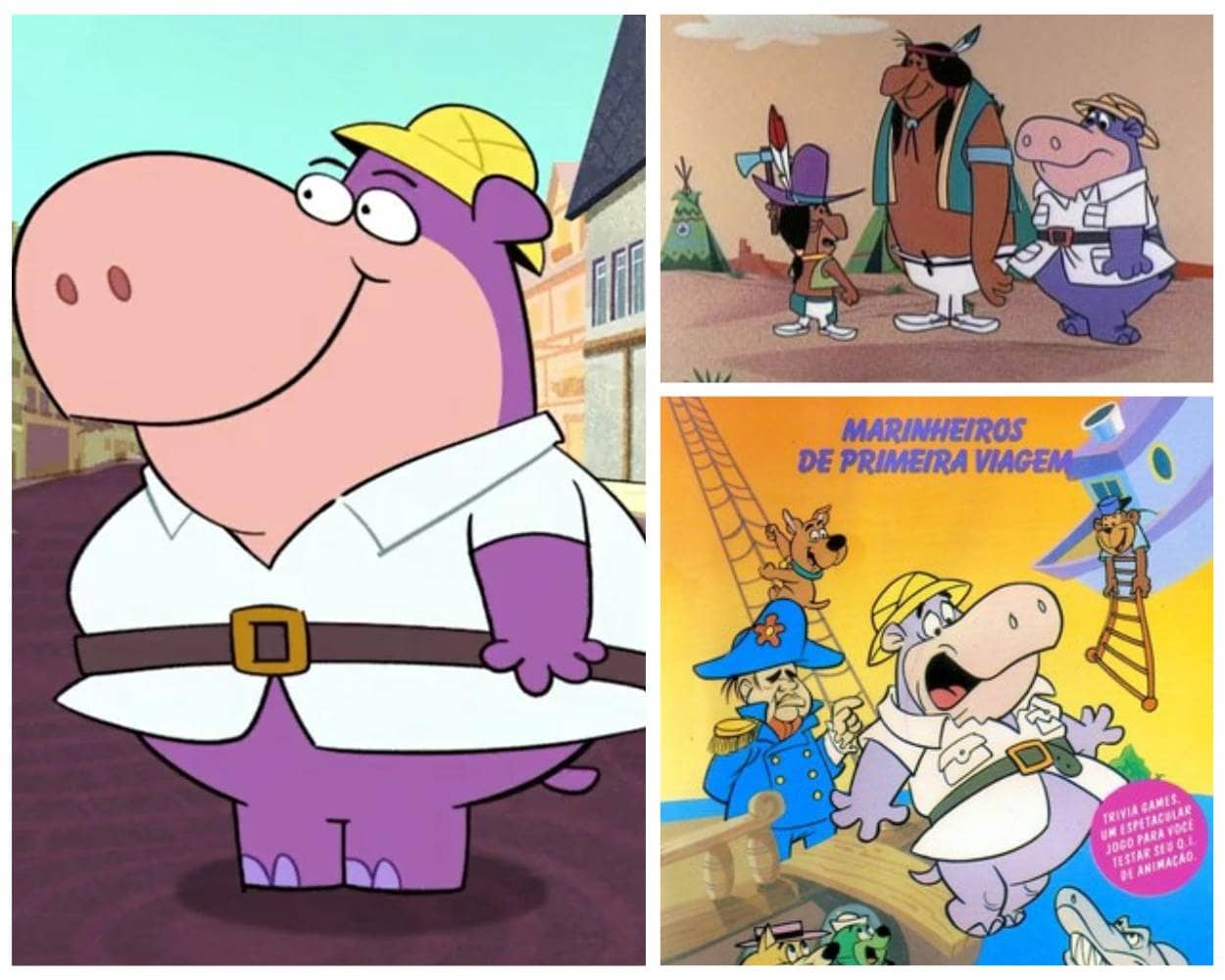 Peter Potamus using his Hippo Hurricane Holler signature attack
