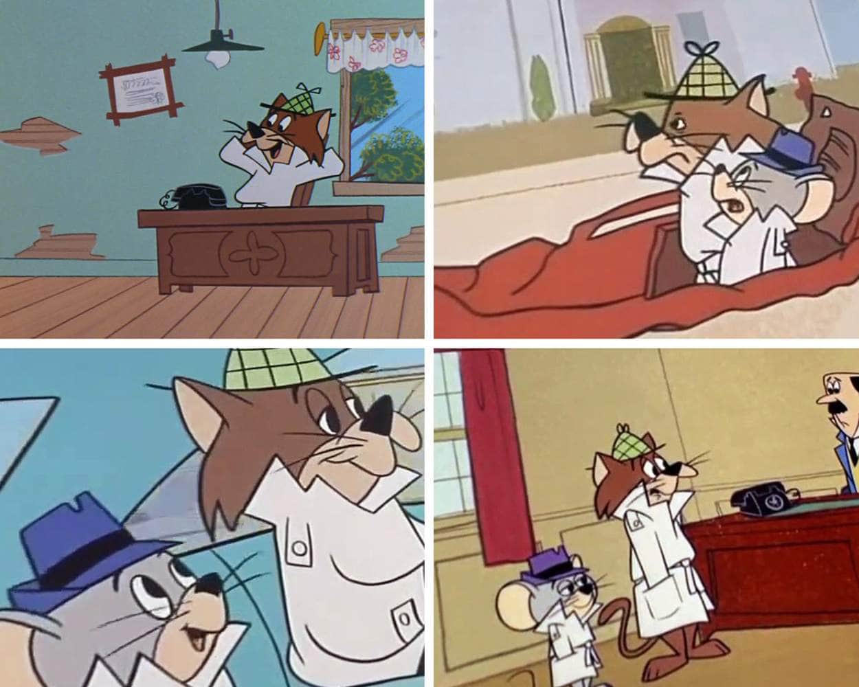Snooper and Blabber the classic Hanna-Barbera duo