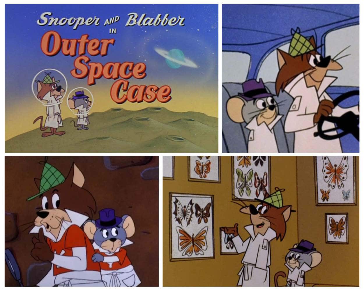 Snooper and Blabber the Hanna-Barbera detective duo