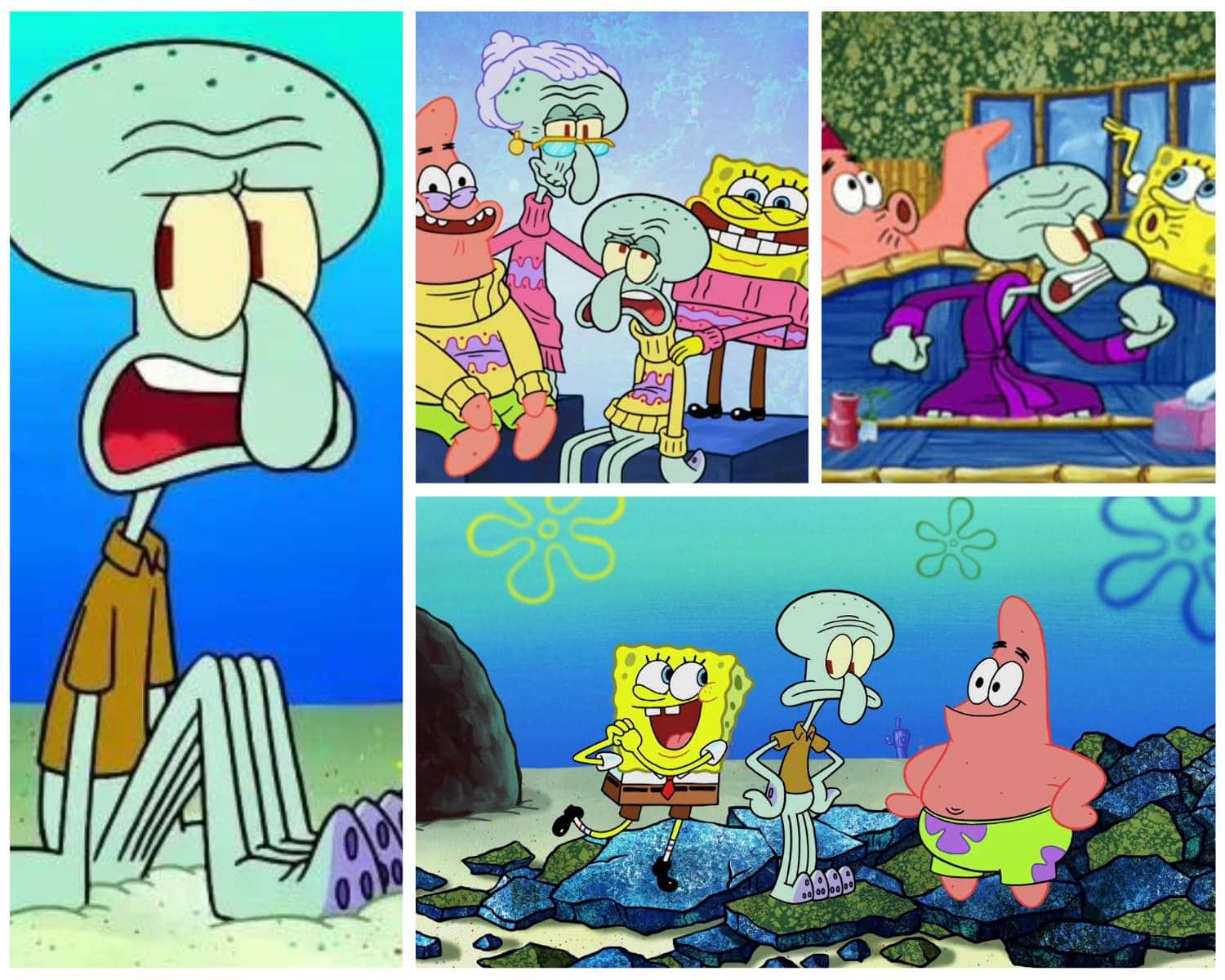 SpongeBob and Squidward