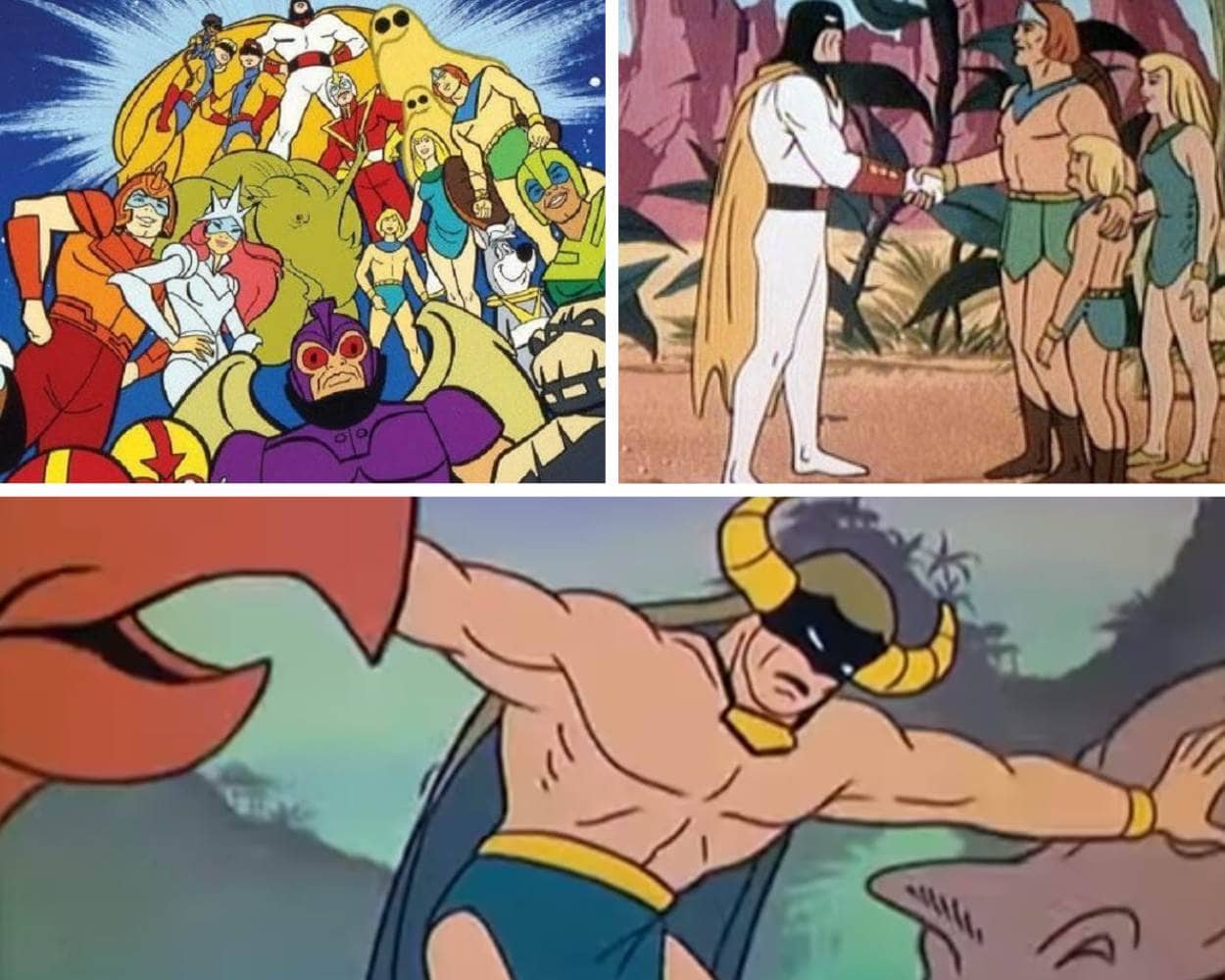 The Herculoids Gladiators of Kyanite - sci-fi fantasy animated legacy