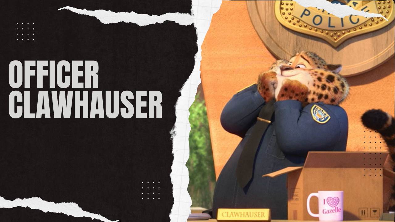 Clawhauser character design Cory Loftis Disney Zootopia
