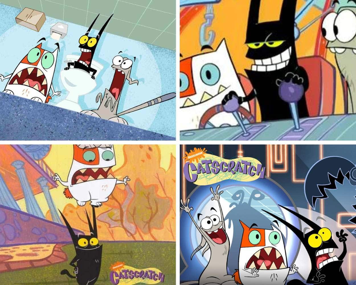 Catscratch 2000s kids cartoon