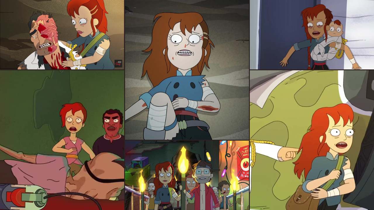 Cherie from Solar Opposites in The Wall storyline