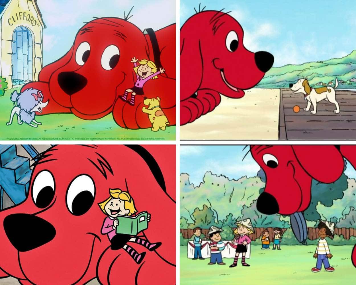 Clifford the Big Red Dog 2000s kids show
