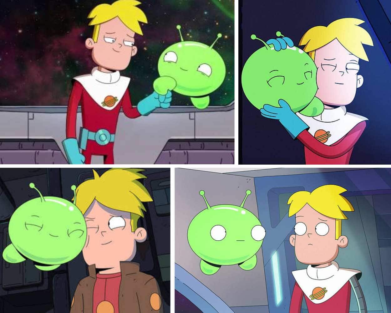 Gary Goodspeed and Mooncake from Final Space