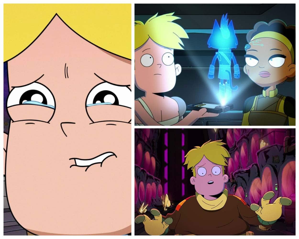 Gary Goodspeed in Final Space during his space journey