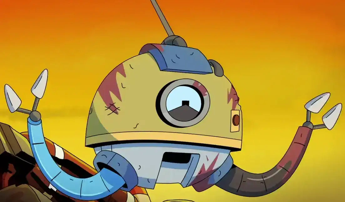 Gary and KVN from Final Space