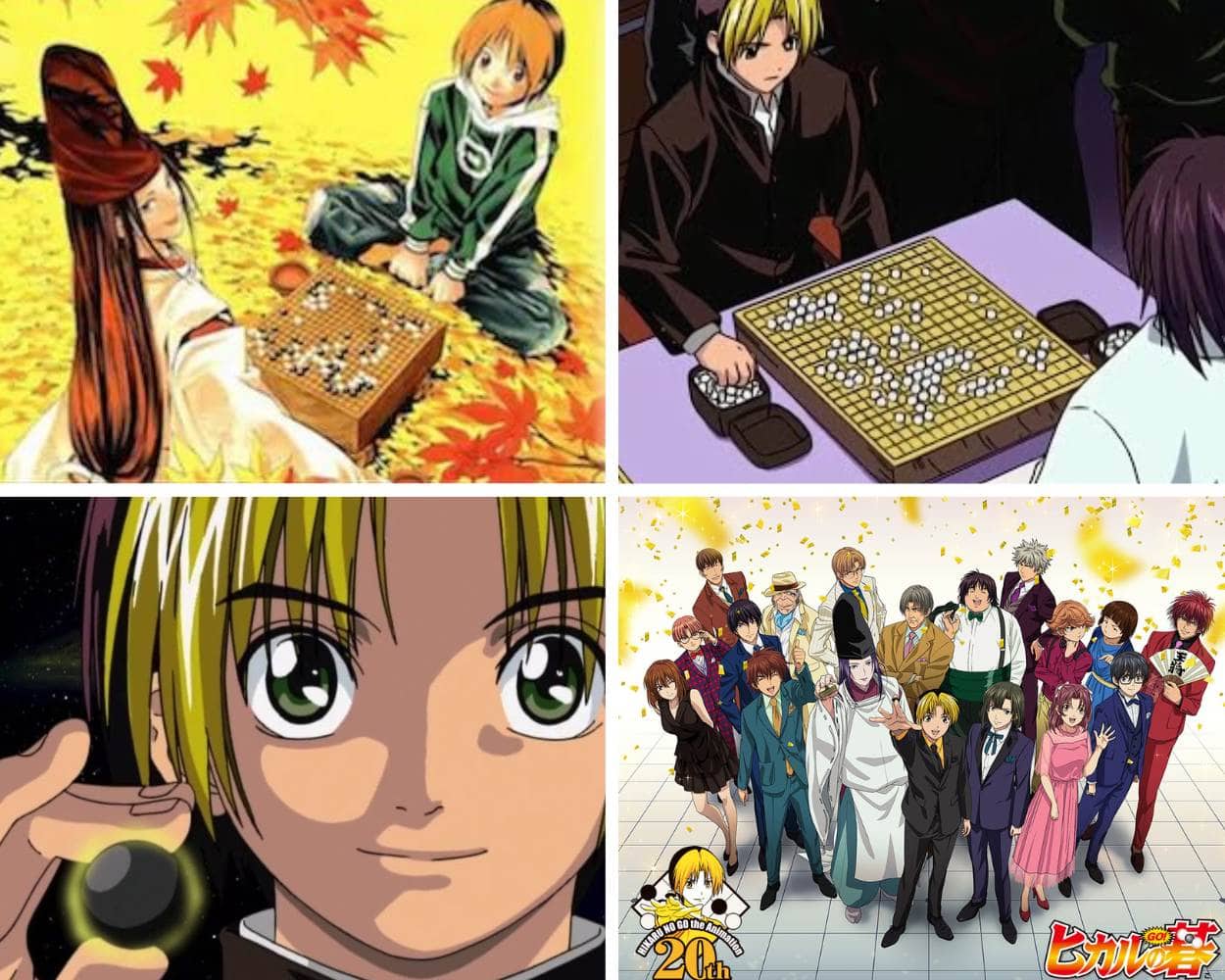 Hikaru no Go the board game anime