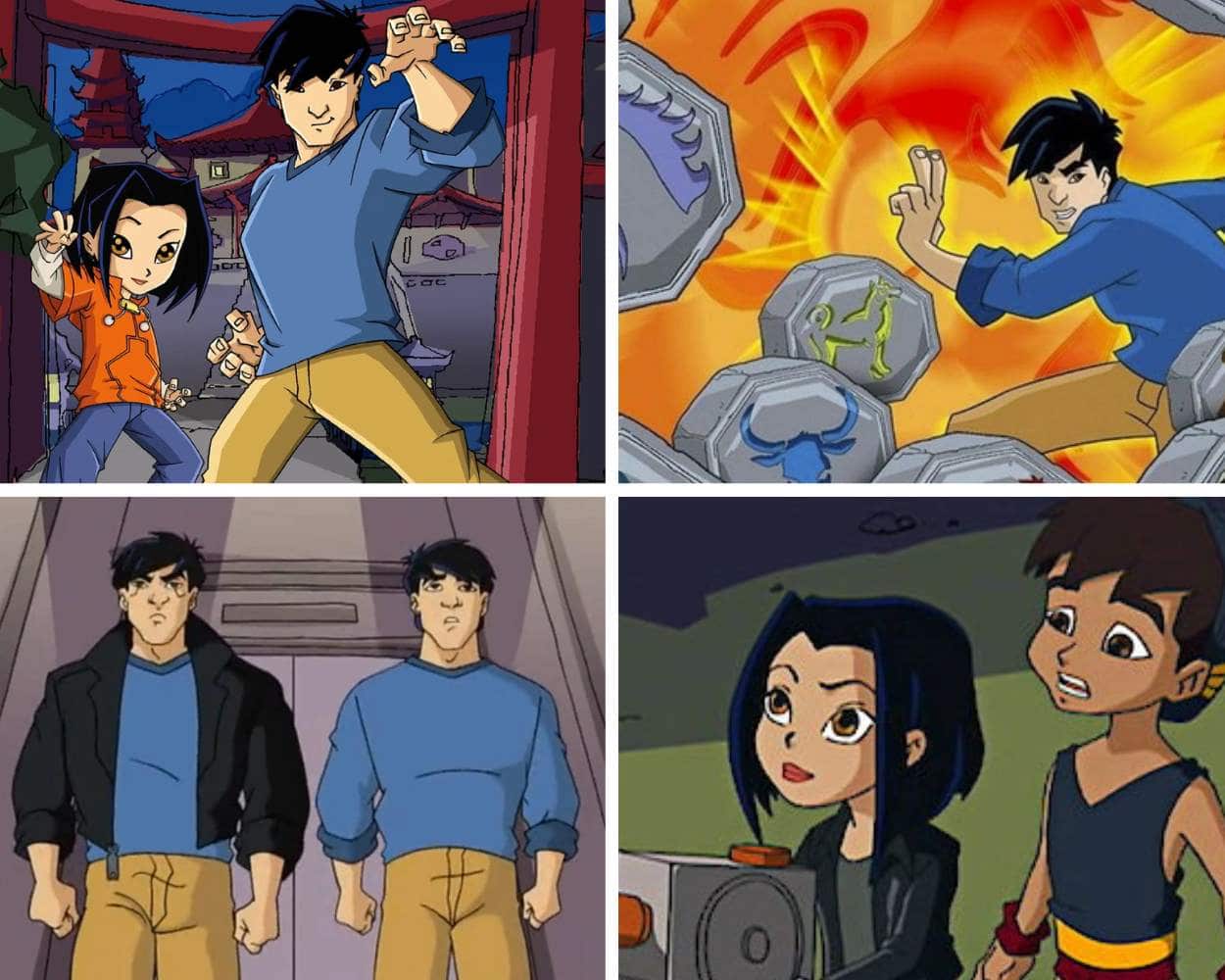 Jackie Chan Adventures the action animated series