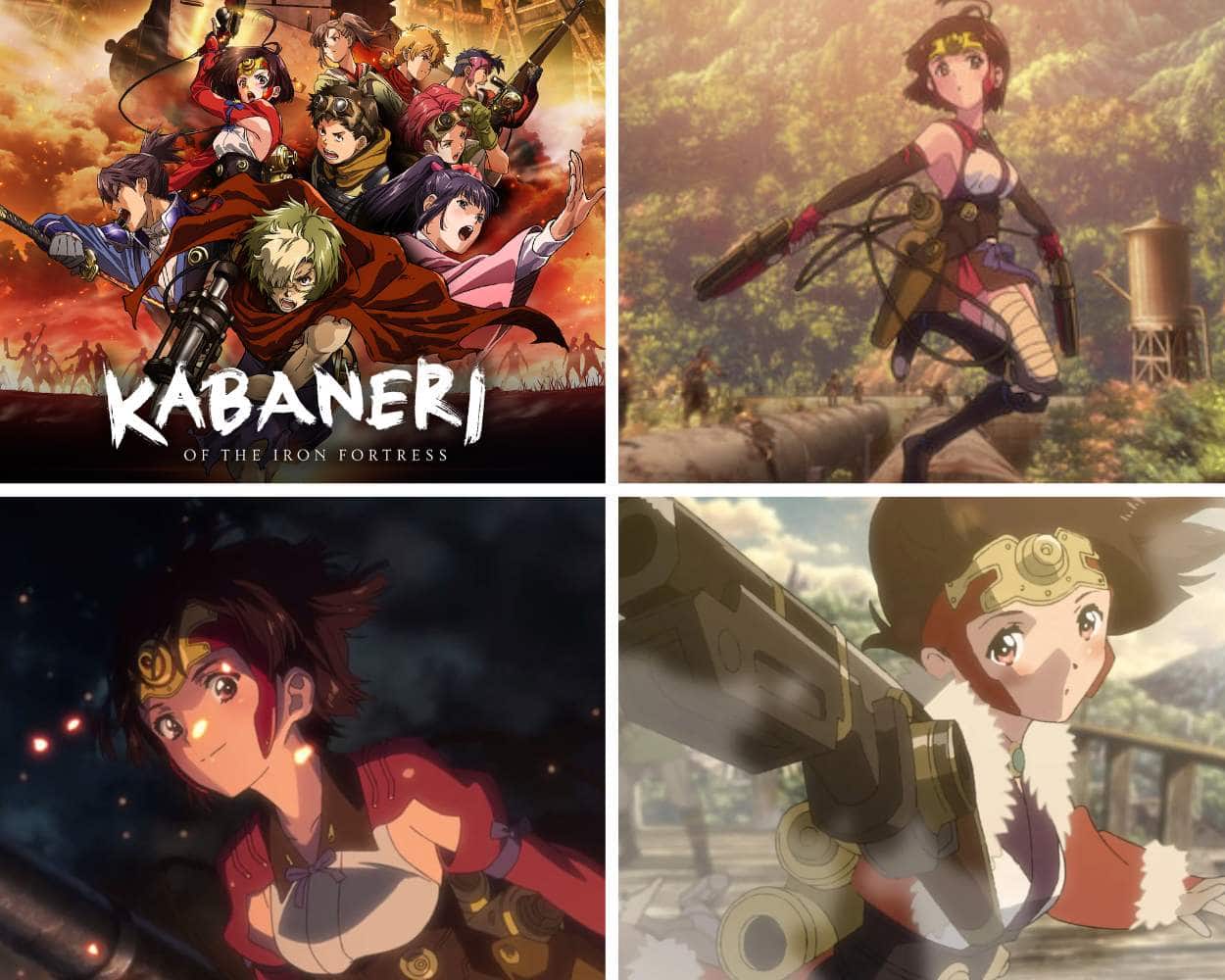 Kabaneri of the Iron Fortress the steam-train zombie anime