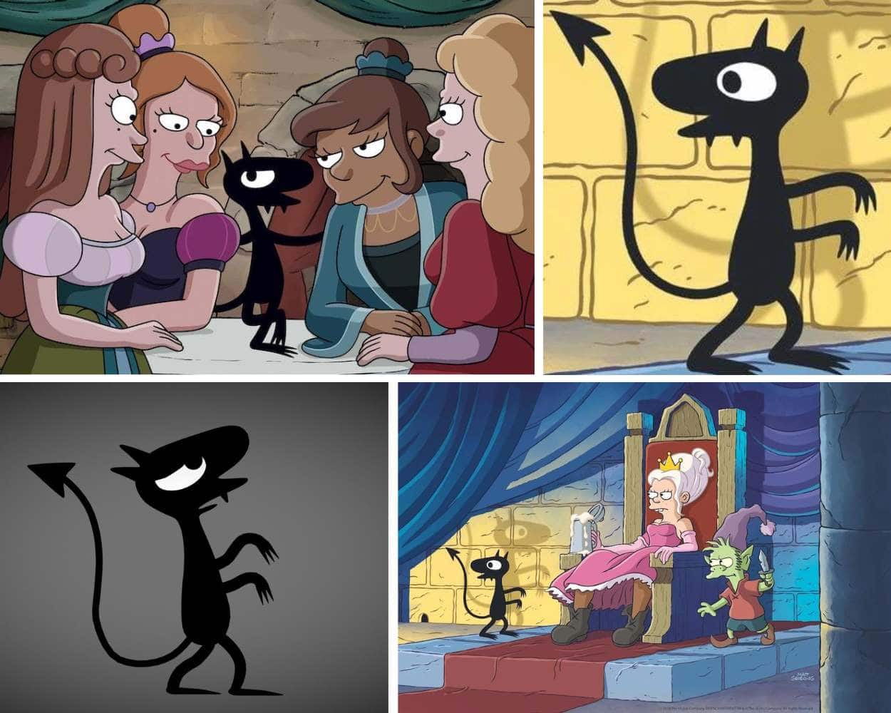 Luci the demon from Disenchantment