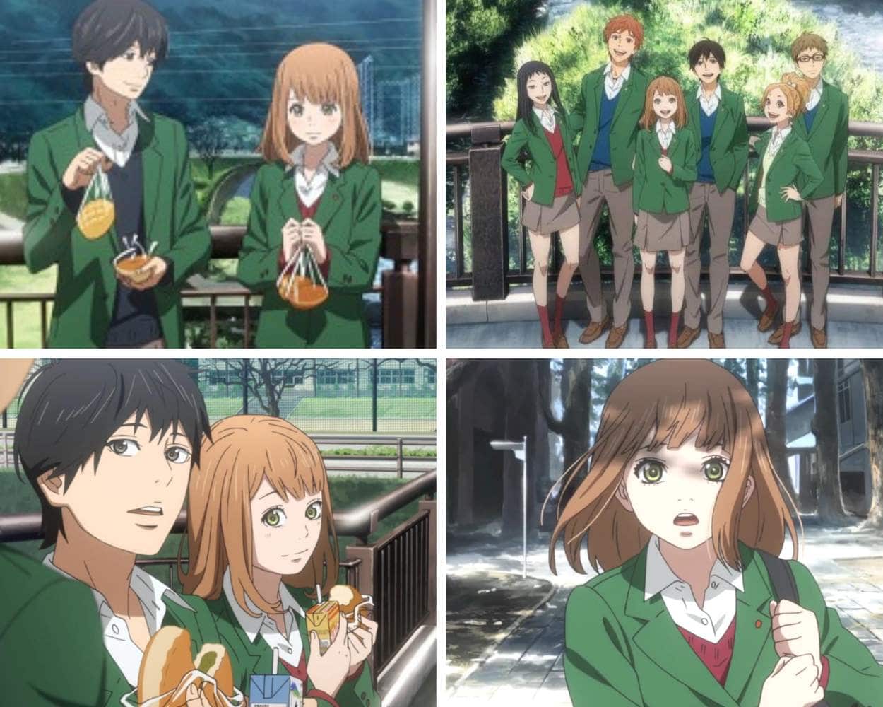 Orange anime about letters from the future