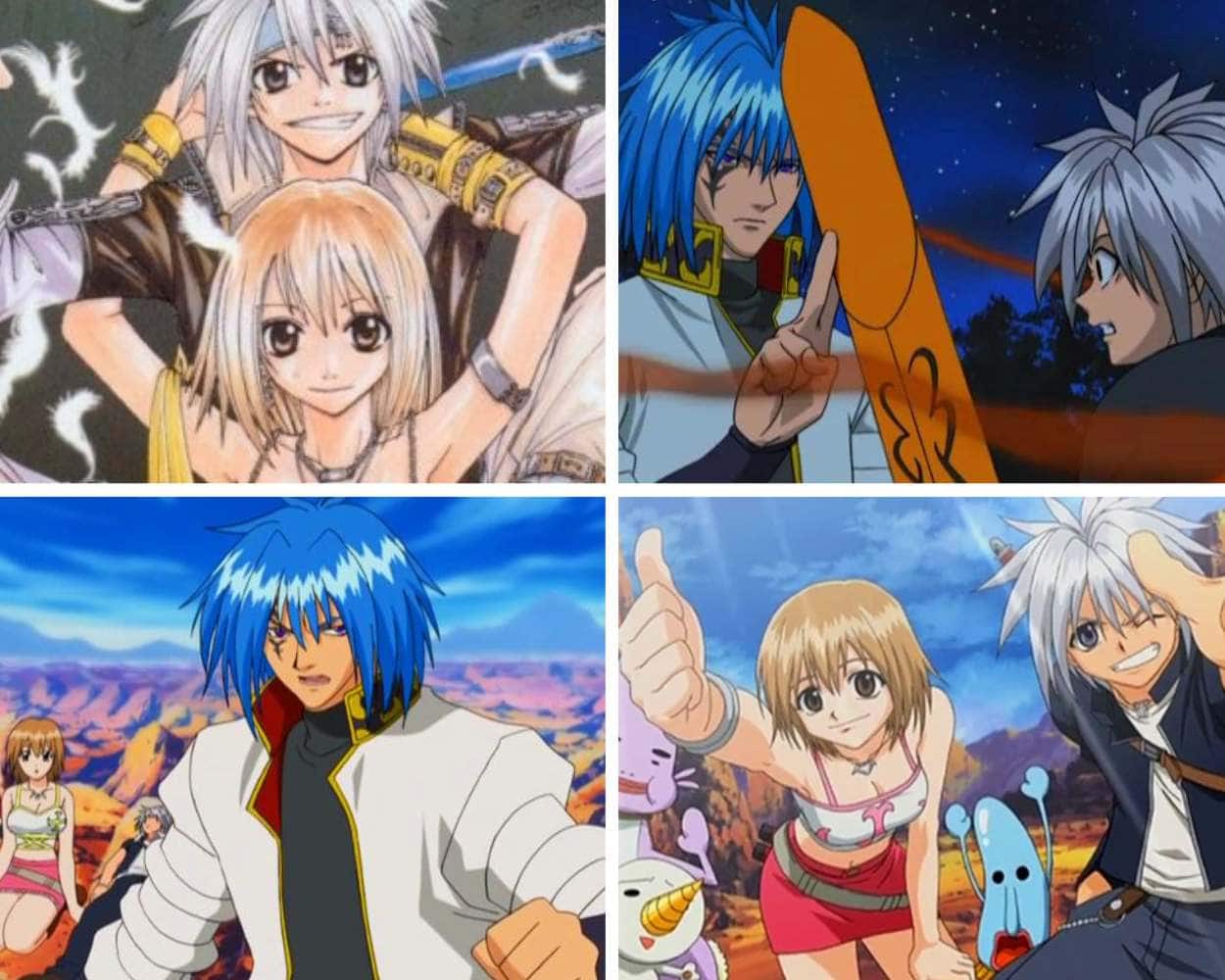 Rave Master the Hiro Mashima fantasy anime